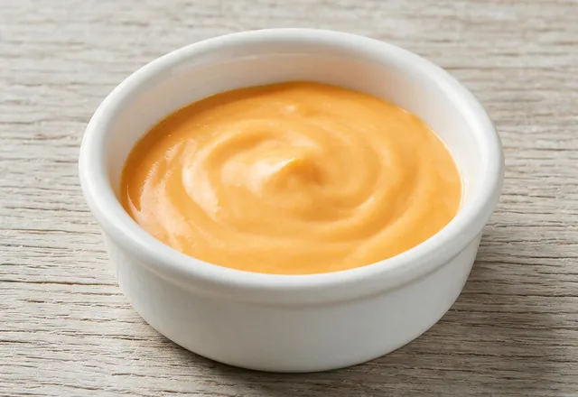 Salsa cheddar, Imagen orientativa · IA