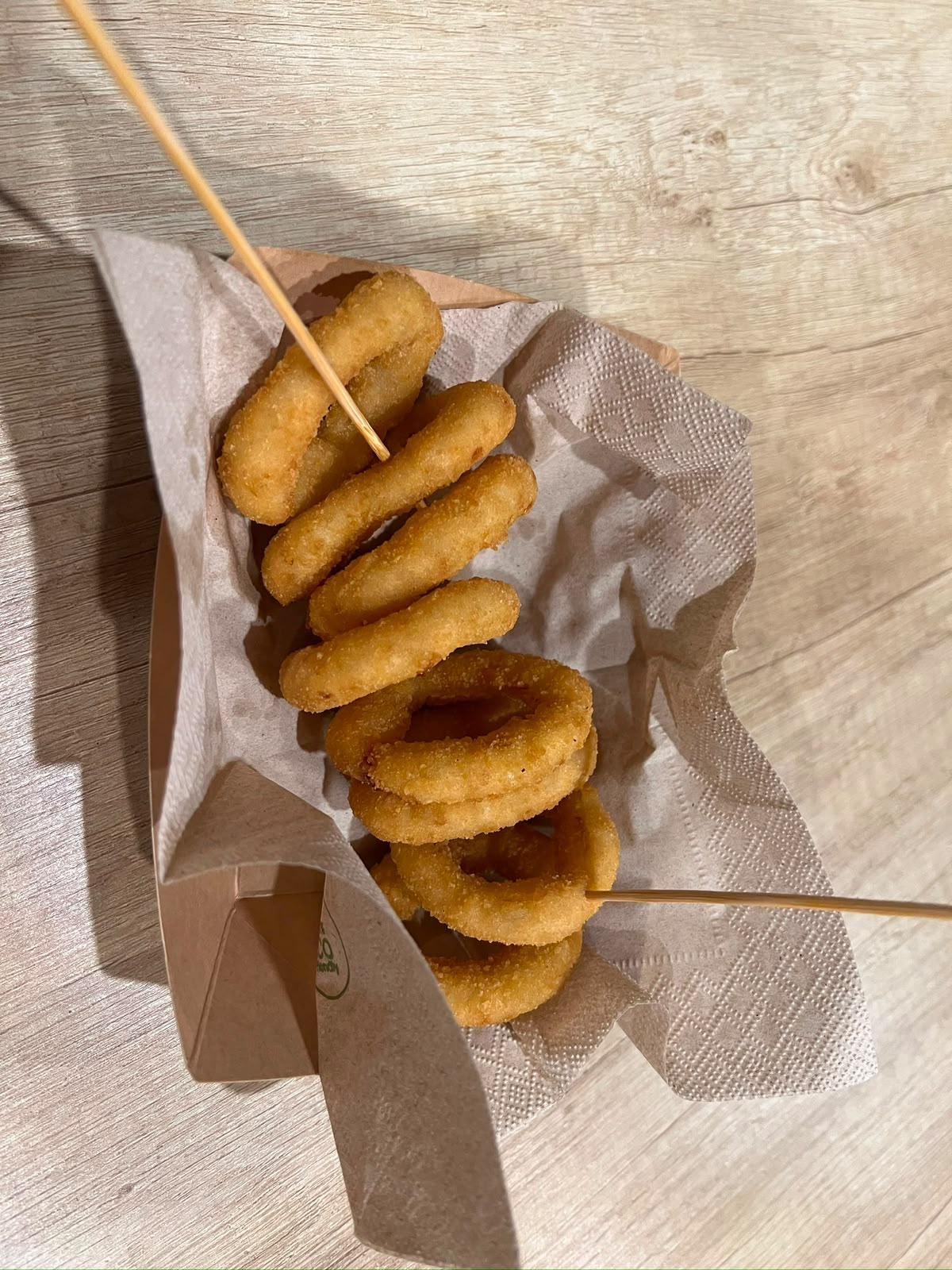 Aros de cebolla (8 uds.), Tiki Burger Blanes