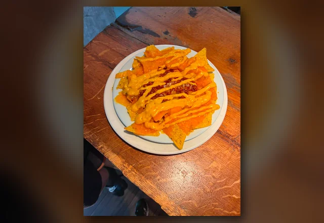 Nachos Tiki Smash, Foto real en Tiki Burger